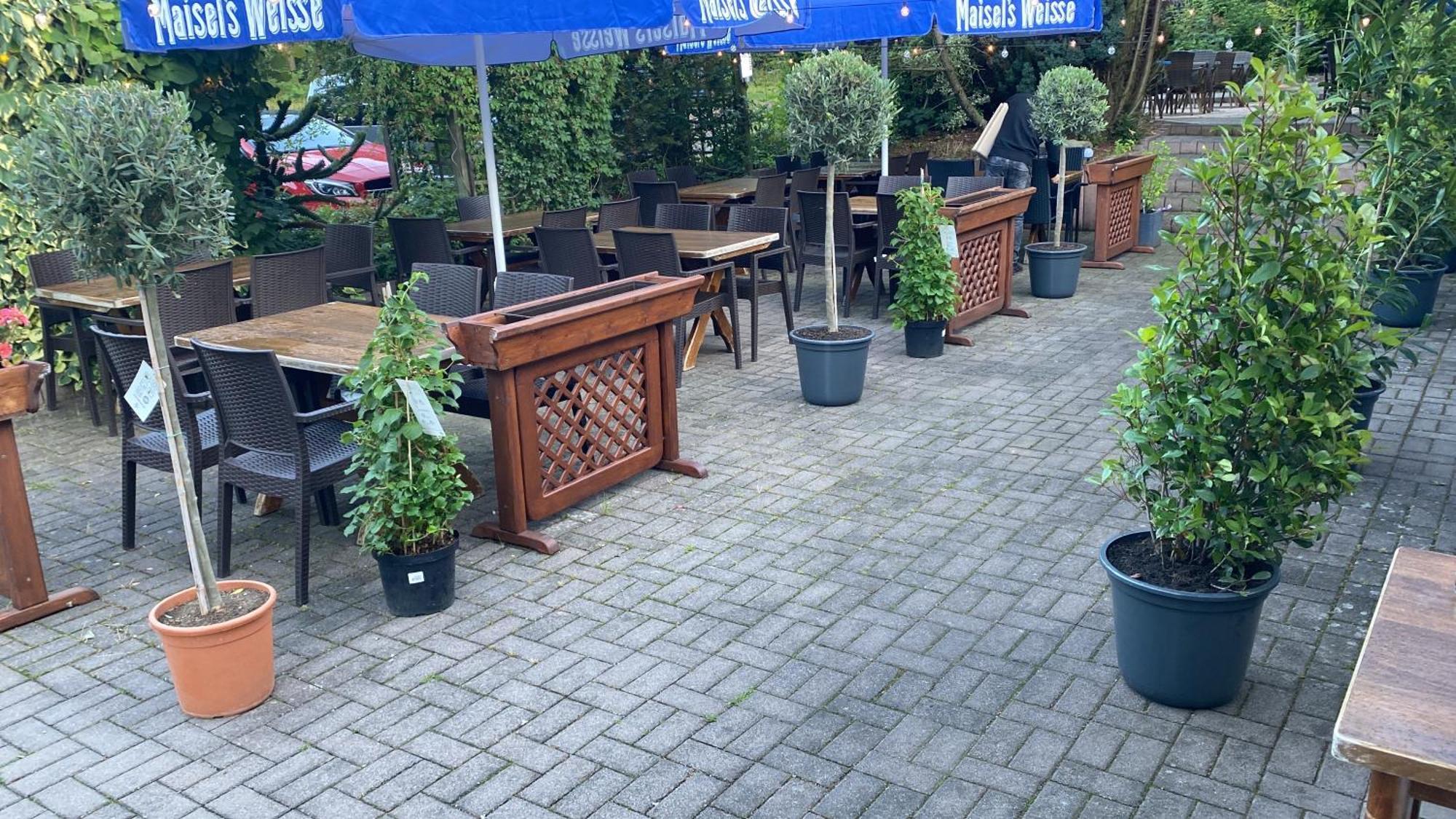 Motel Zur Festwiese Gierstadt Екстер'єр фото